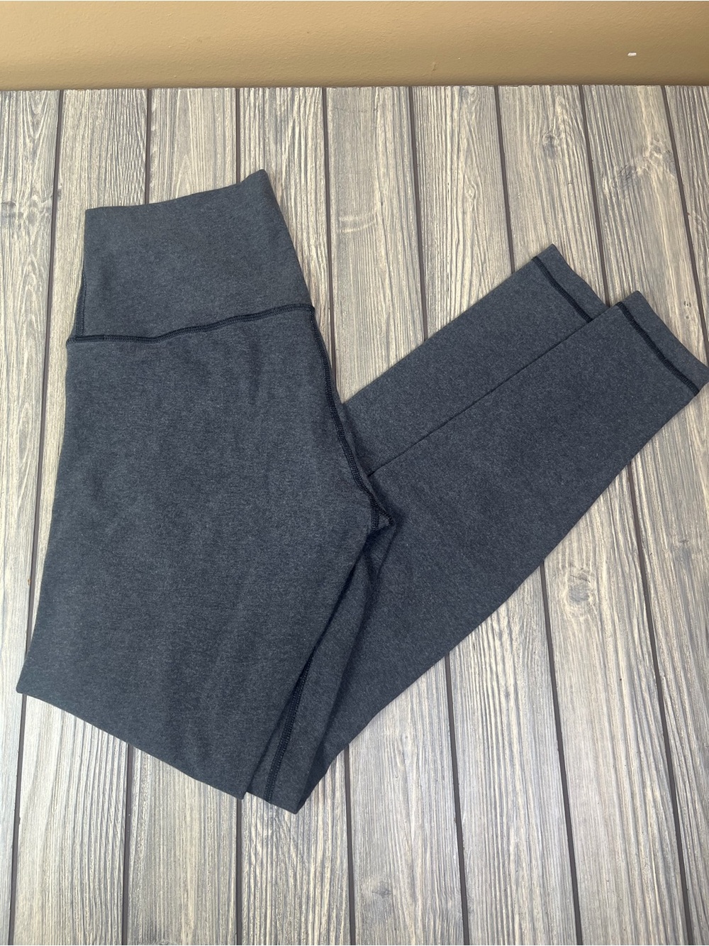 Lululemon Wunder Under Pants Grey Women's Medium / 10